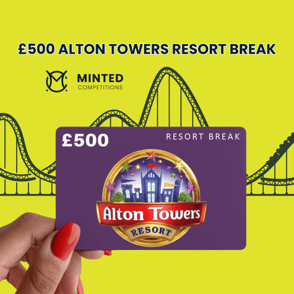 £500 Alton Towers Resort Break Voucher