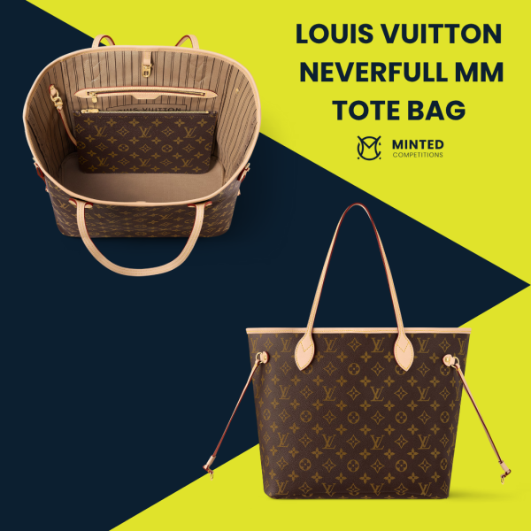 LOUIS VUITTON MM NEVERFULL TOTE BAG