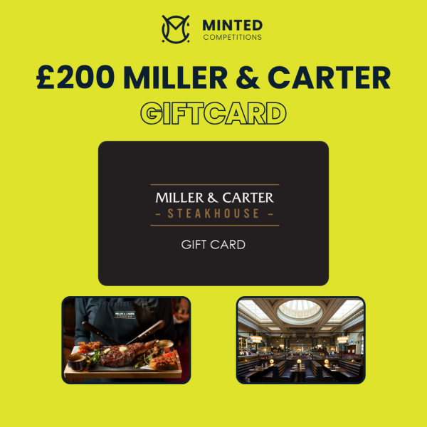 £200 Miller and Carter Gift Card