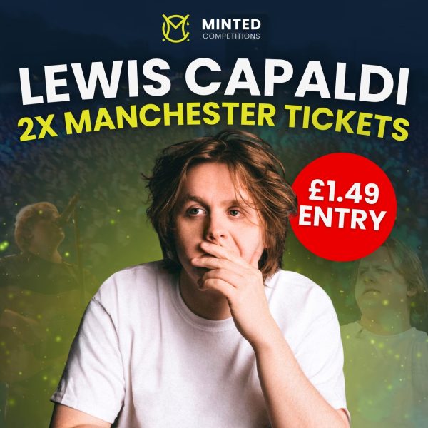 2 Lewis Capaldi Manchester Tickets & Stay at Yotel
