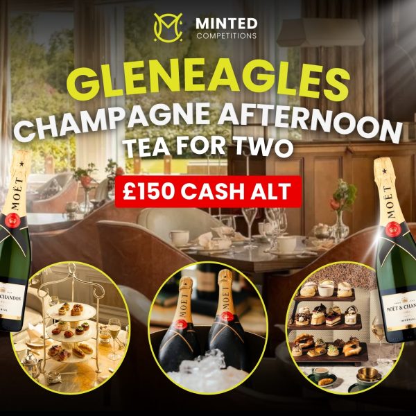 Gleneagles Champagne Afternoon Tea for 2