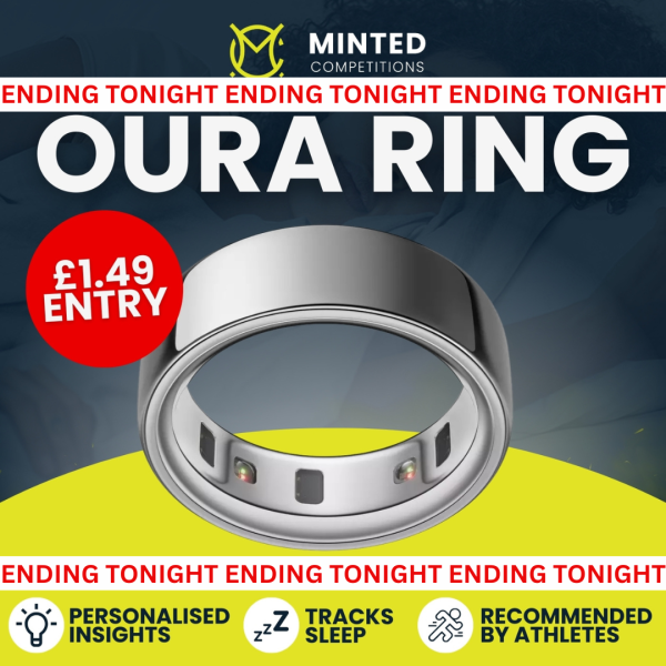Win An Oura Ring or £300 Cash!