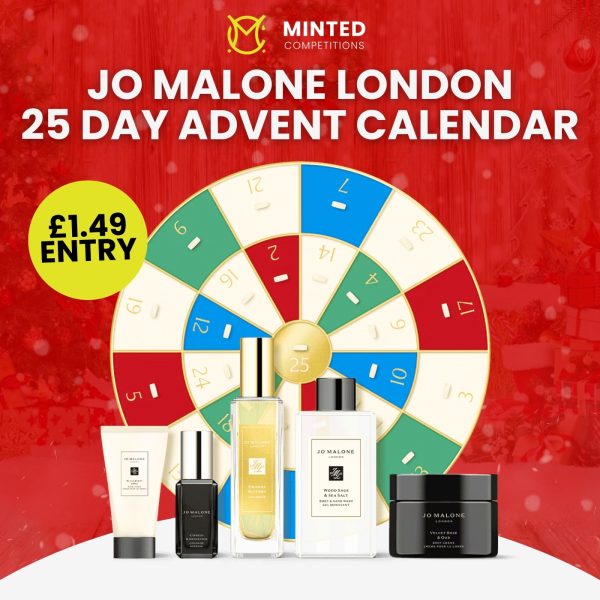 Win a Jo Malone 25 Day Advent Calendar or £300 Cash!