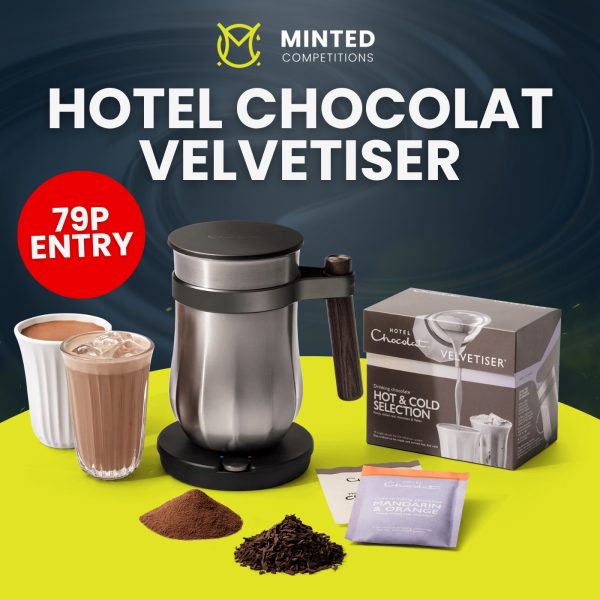 Hotel Chocolat Velvetiser or £100 Cash!