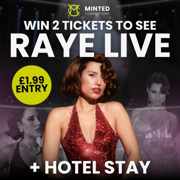 Win 2x AMP Club Tickets To Raye Live in Manchester & A Hotel Stay