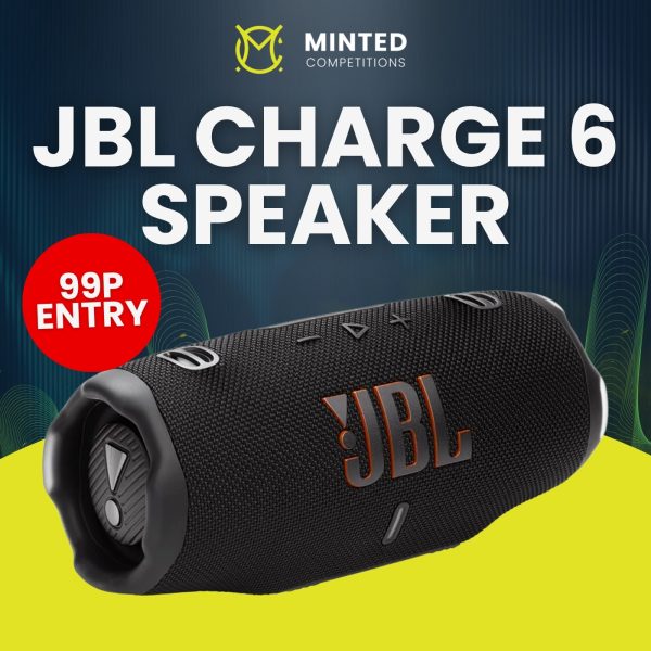 Win a JBL Charge 6 Speaker or £125