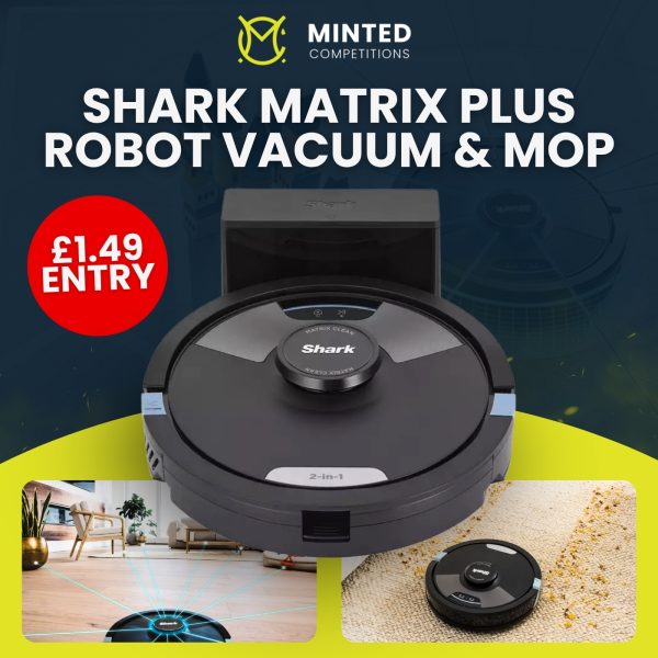 Shark Matrix Plus Robot Vacuum 2 in 1 Mop