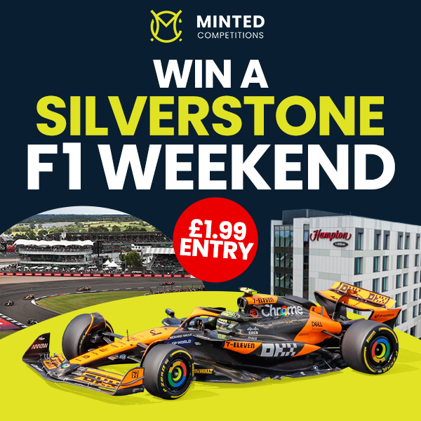 F1 Silverstone Weekend 2026 + 3-Night Hotel Stay & Transfers