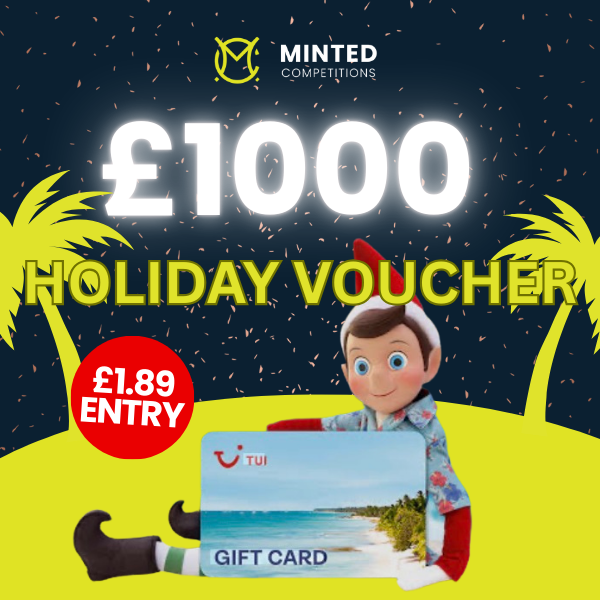✈️ £1,000 Holiday Voucher or £900 Cash Alternative
