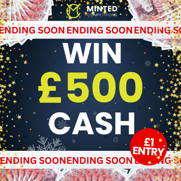 Win £500 XMAS EVE £1 Entry.