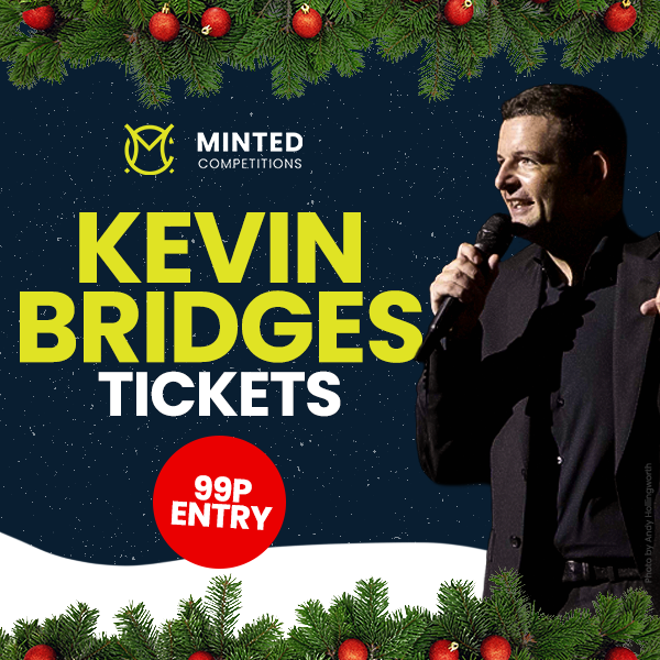 2 X Kevin Bridges Tickets For (Glasgow) Sunday 15th November 2026. 99p Entry