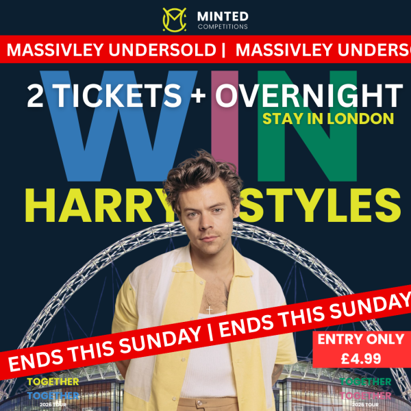 Harry Styles & Shania Twain Concert Experience + Overnight Stay!