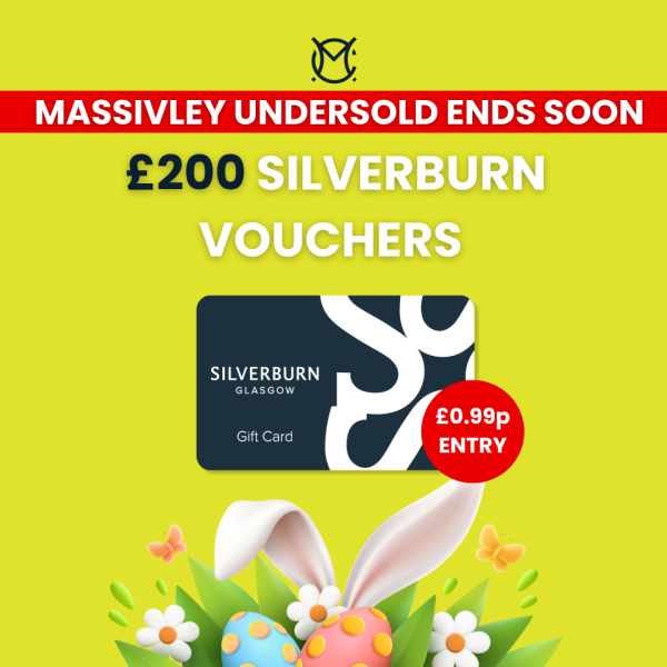 WIN £200 Silverburn Voucher (OR £100 Cash Alt)