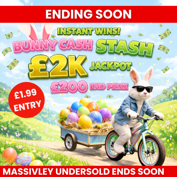 Bunny Cash Stash - £2K Prize Pot! £200 End Prize